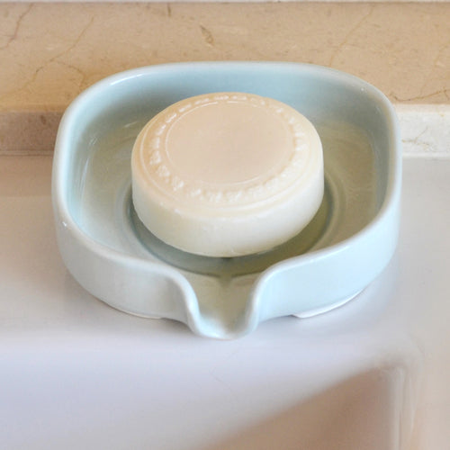 Porcelain Soap Tray – Self-Draining